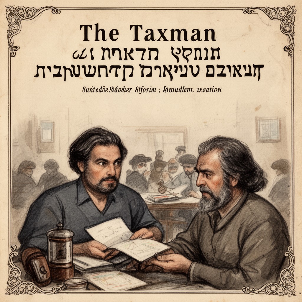 AI-generated illustration of The Taxman