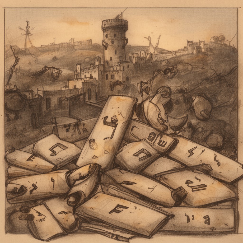 AI-generated illustration of תמוז