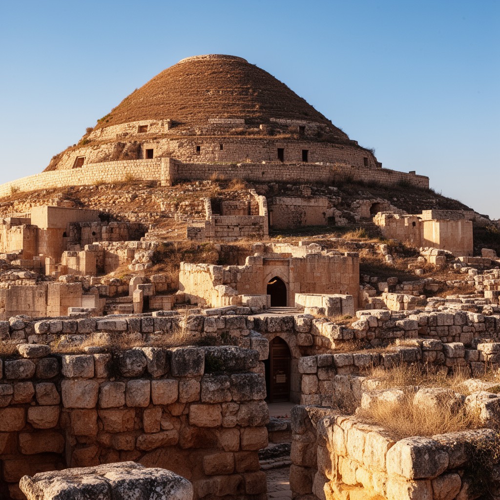 AI-generated illustration of Herodium