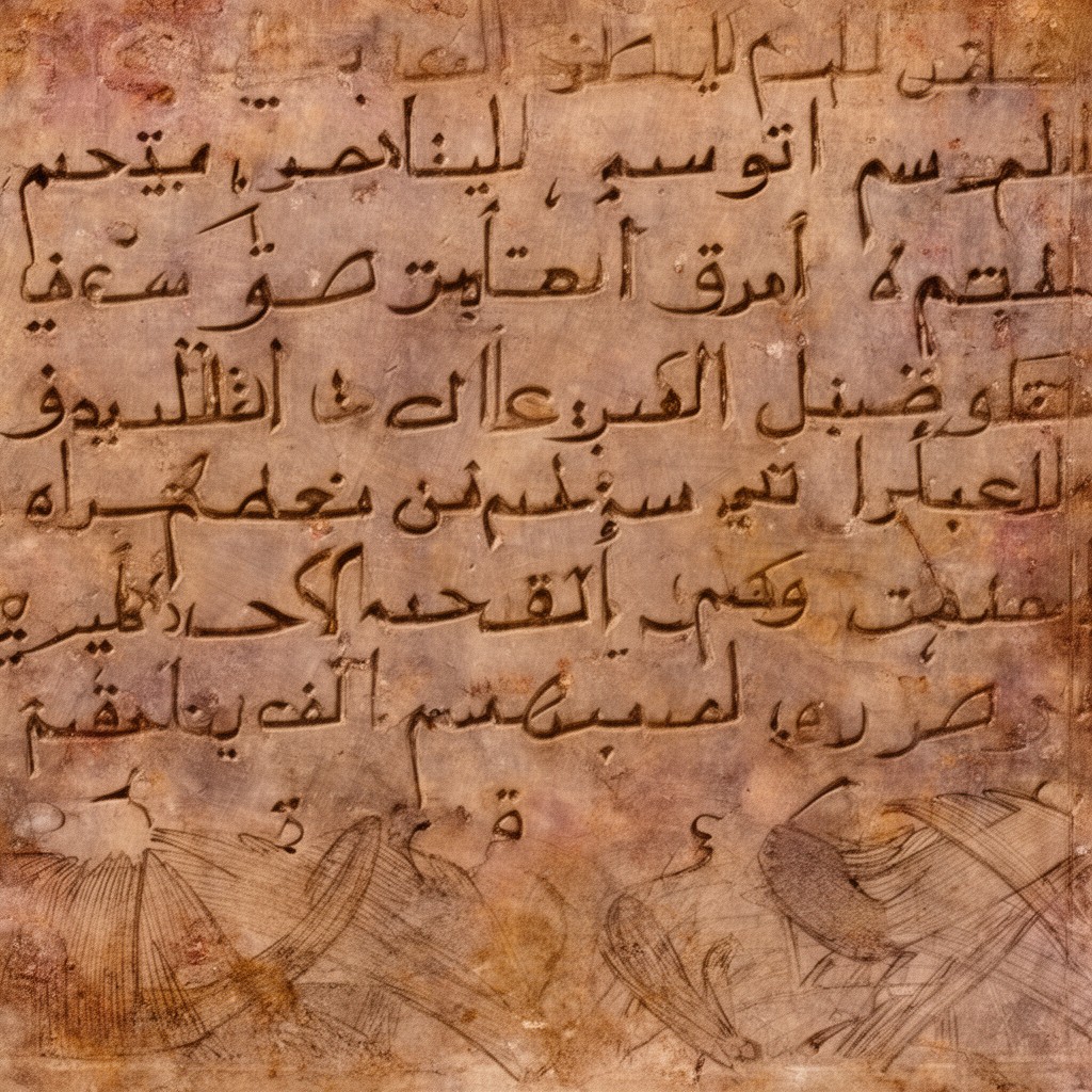AI-generated illustration of Sabaic