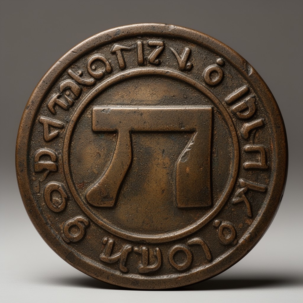 AI-generated illustration of shekel (weight-based)