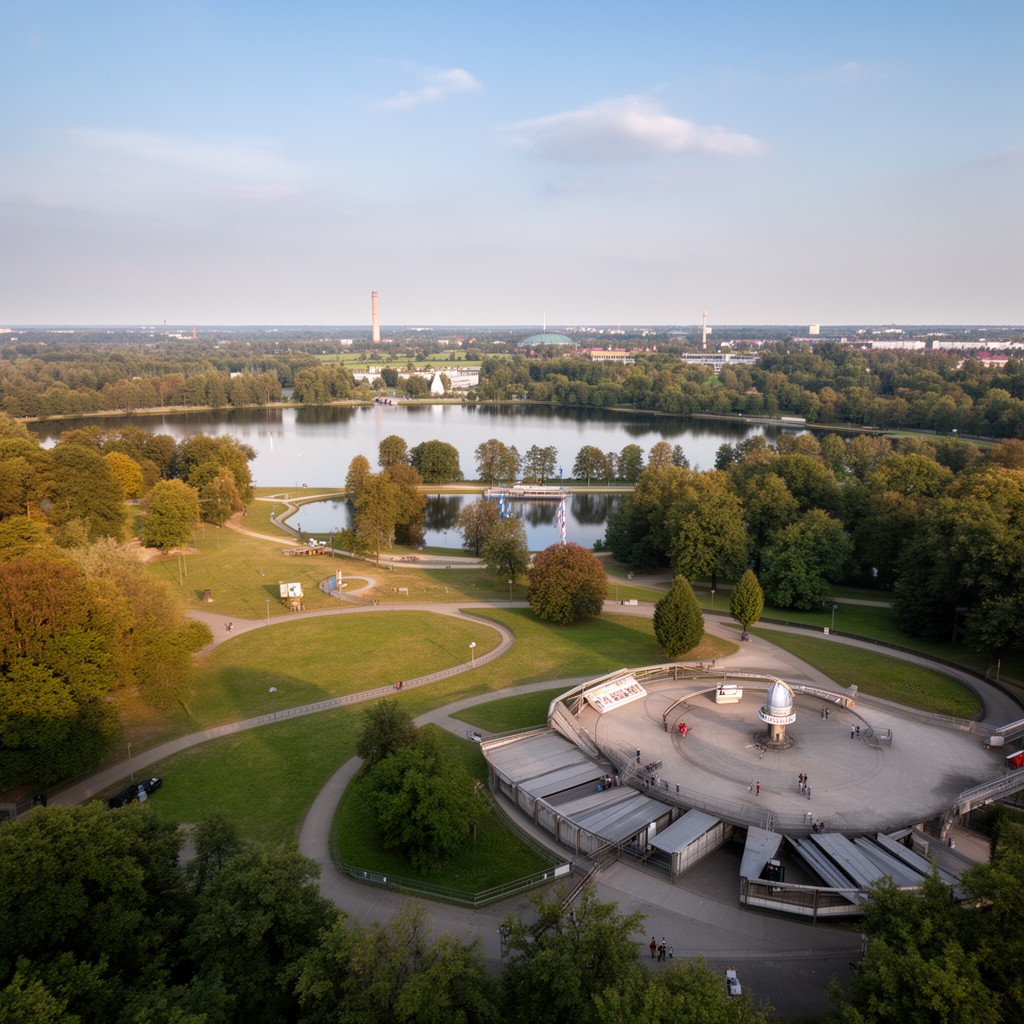 AI-generated illustration of Dutzendteich