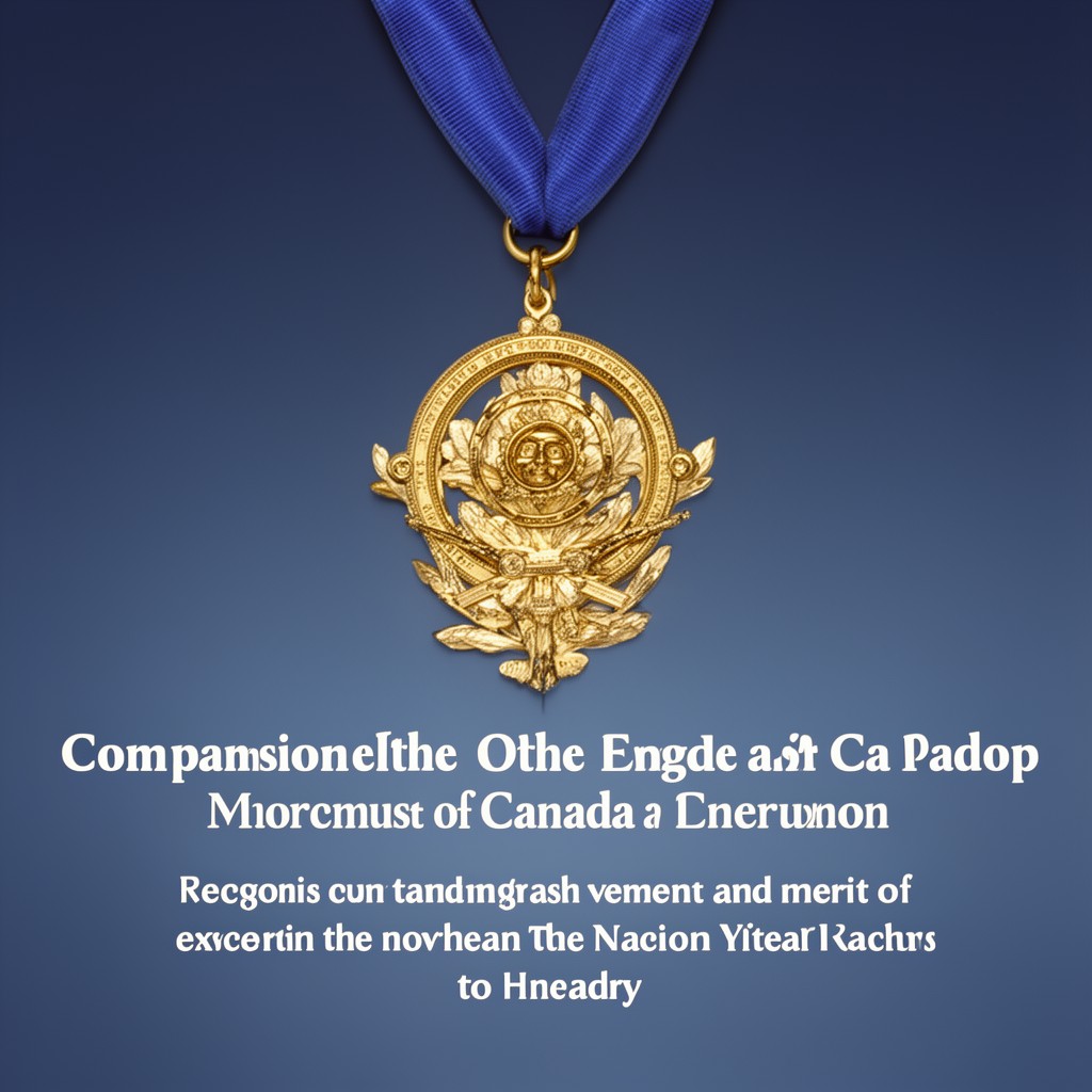 AI-generated illustration of Companion of the Order of Canada
