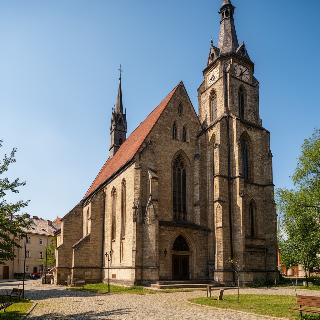 AI-generated illustration of parish church of St. Andrew the Apostle
