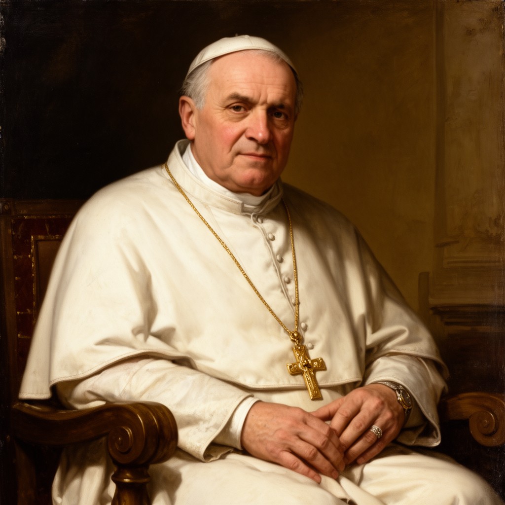 AI-generated illustration of Pope Paul III