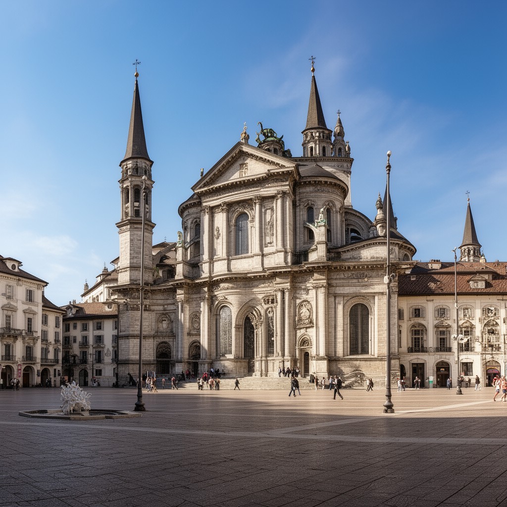AI-generated illustration of Tridentine Cathedral