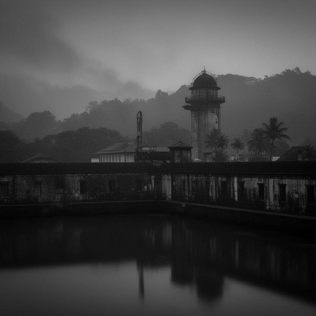 AI-generated illustration of Black Water