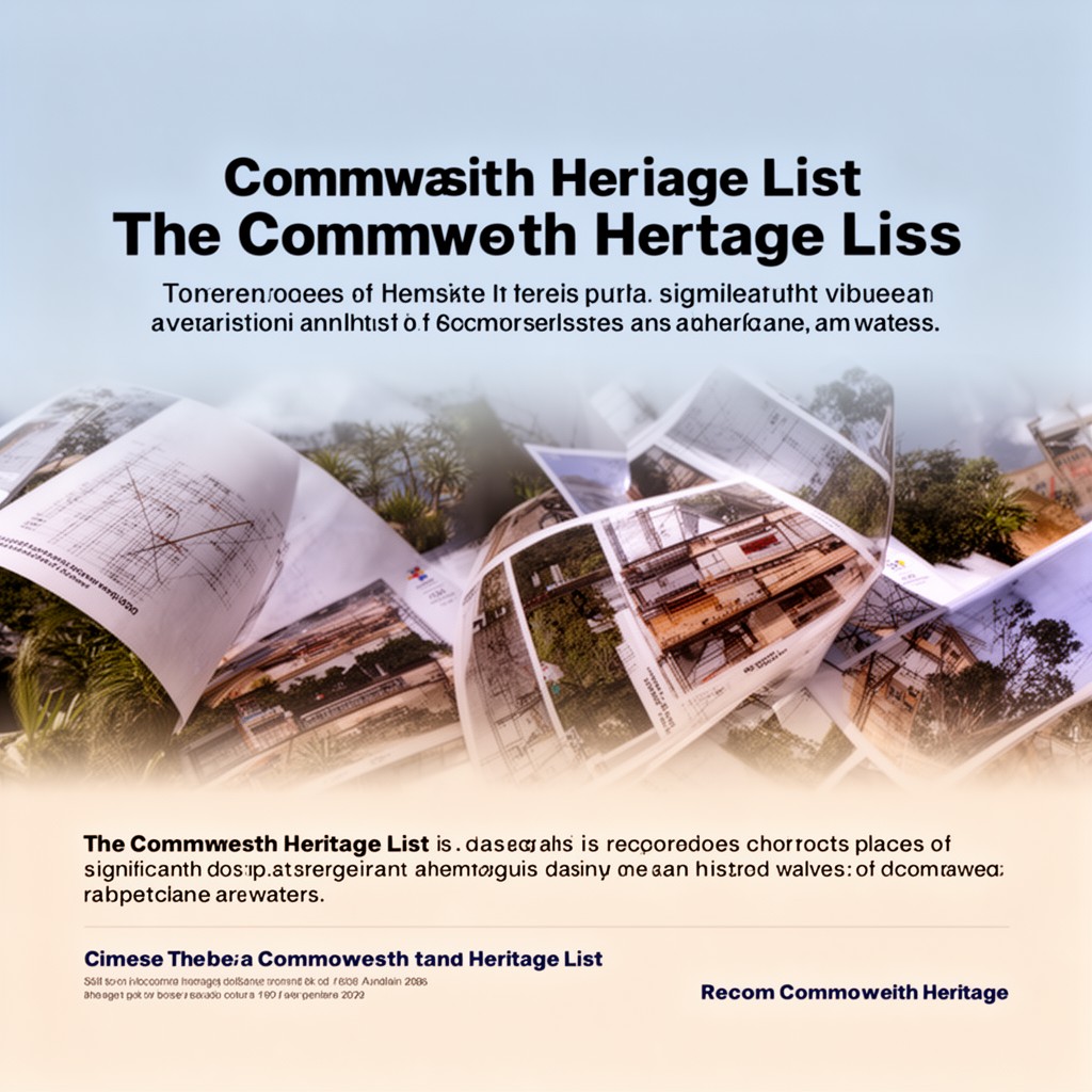 AI-generated illustration of Commonwealth Heritage List