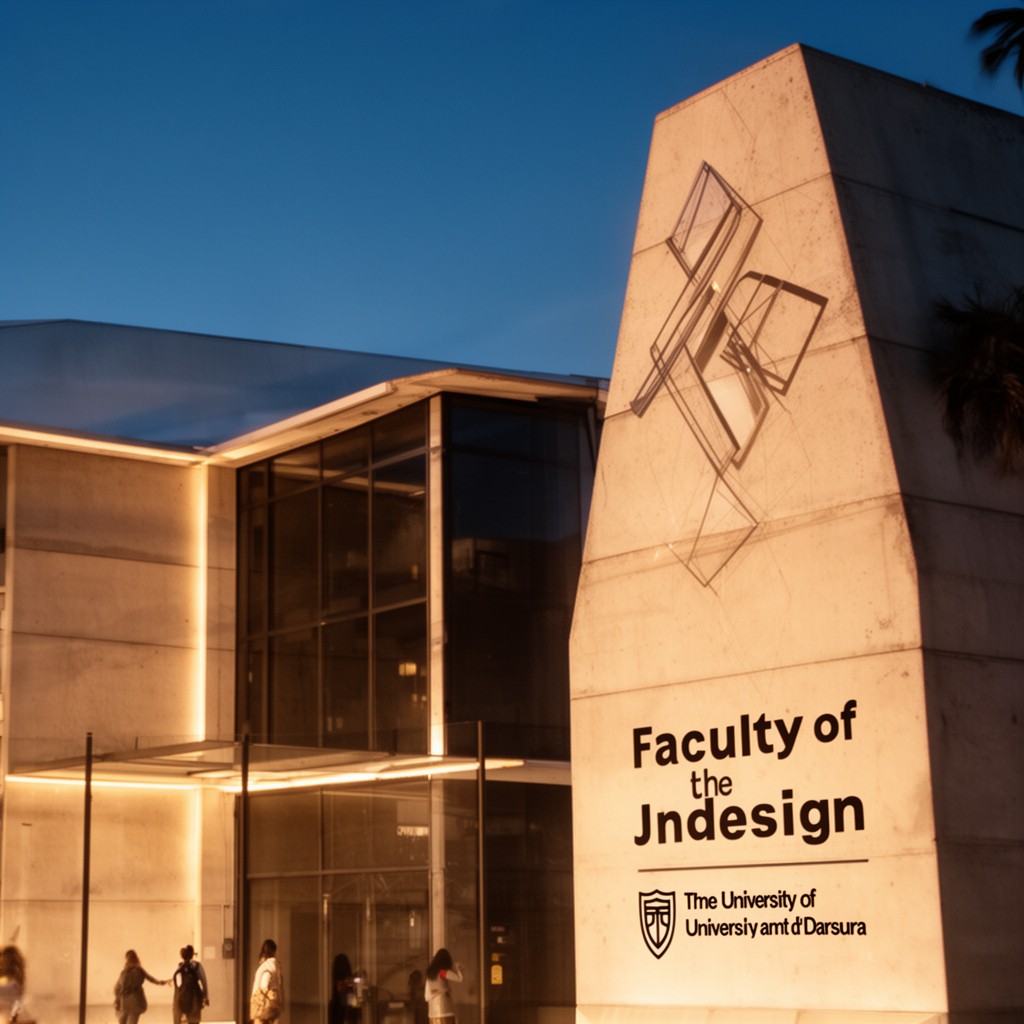 AI-generated illustration of Faculty of Arts and Design