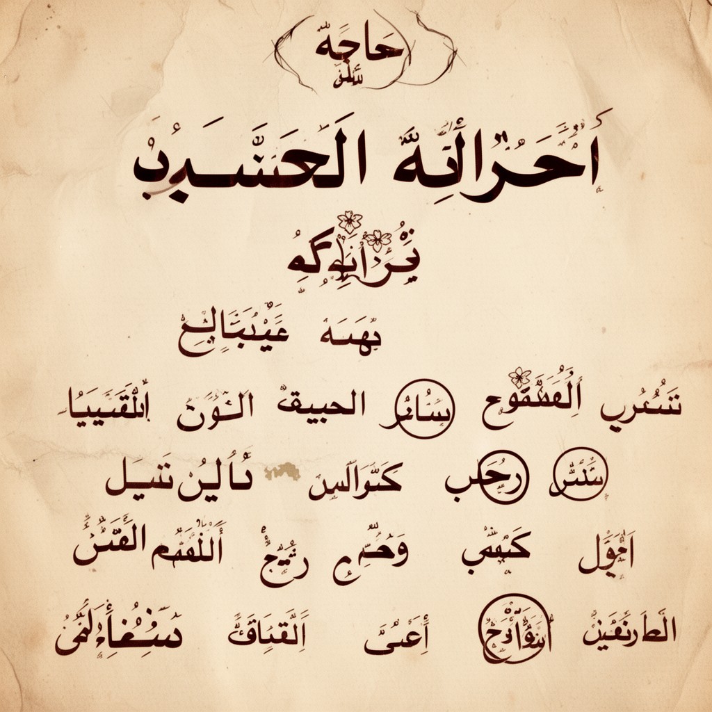 AI-generated illustration of Maghrebi Arabic