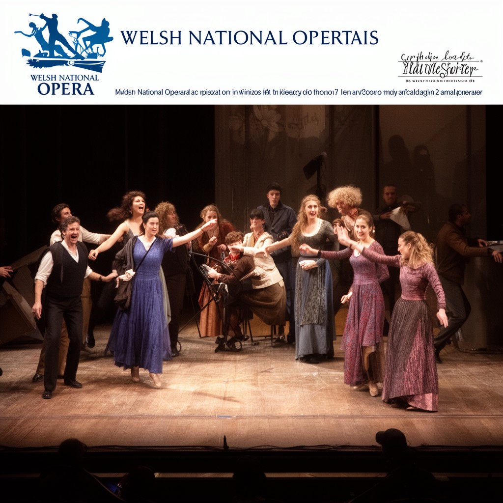 AI-generated illustration of Welsh National Opera