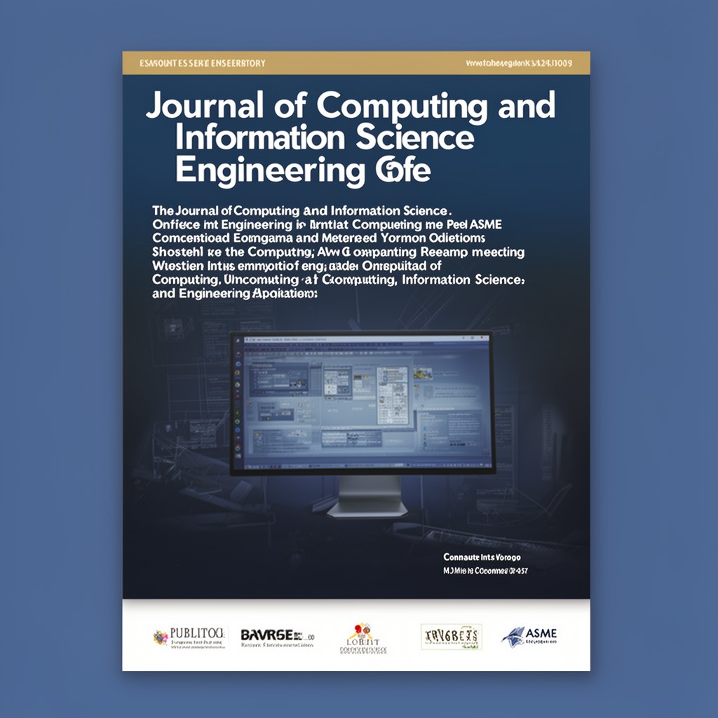 AI-generated illustration of Journal of Computing and Information Science in Engineering