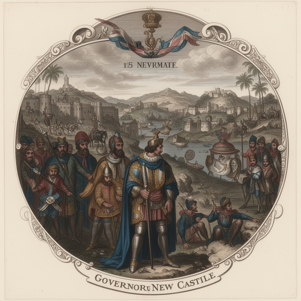 AI-generated illustration of Governorate of New Castile