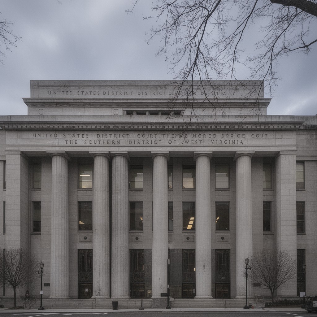 AI-generated illustration of United States District Court for the Southern District of West Virginia