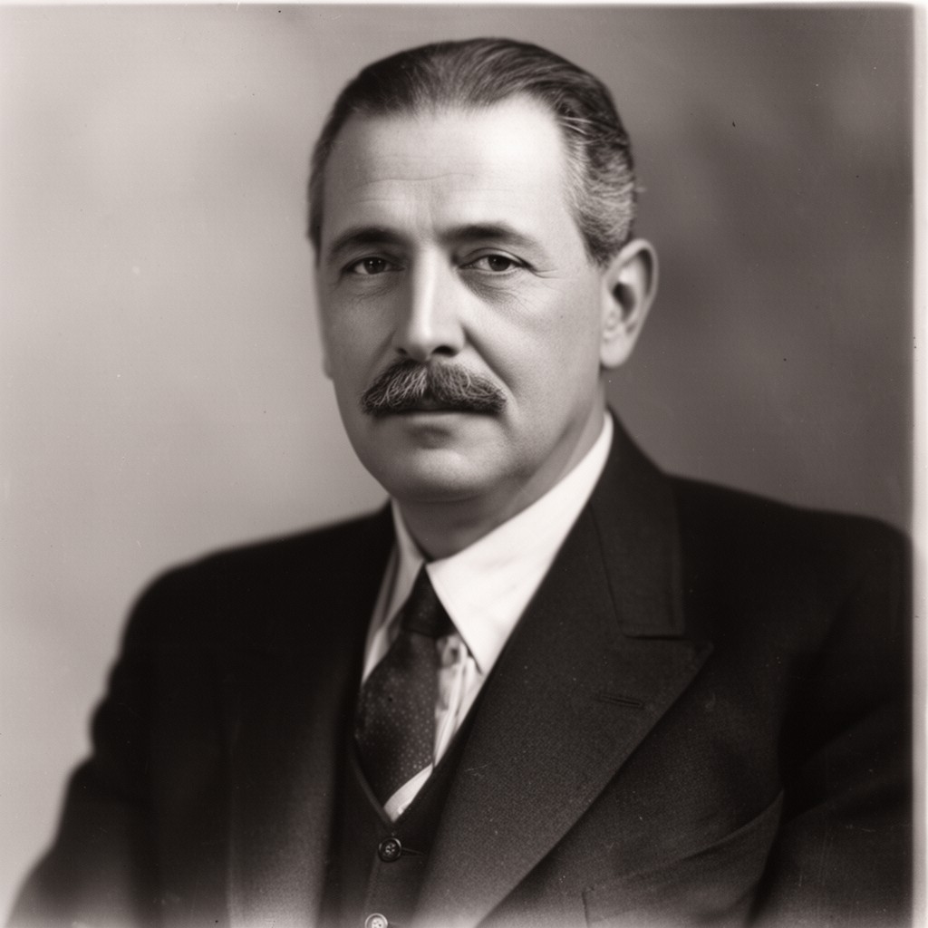 AI-generated illustration of Rudolf Friml