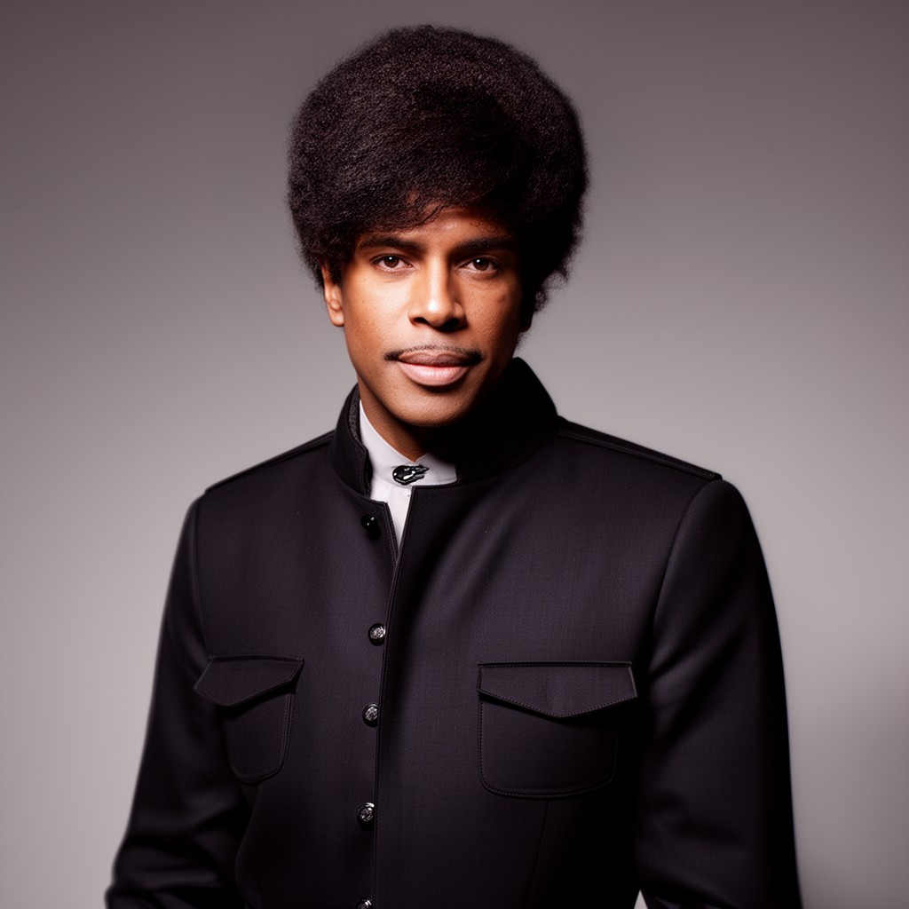 AI-generated illustration of Jermaine Jackson