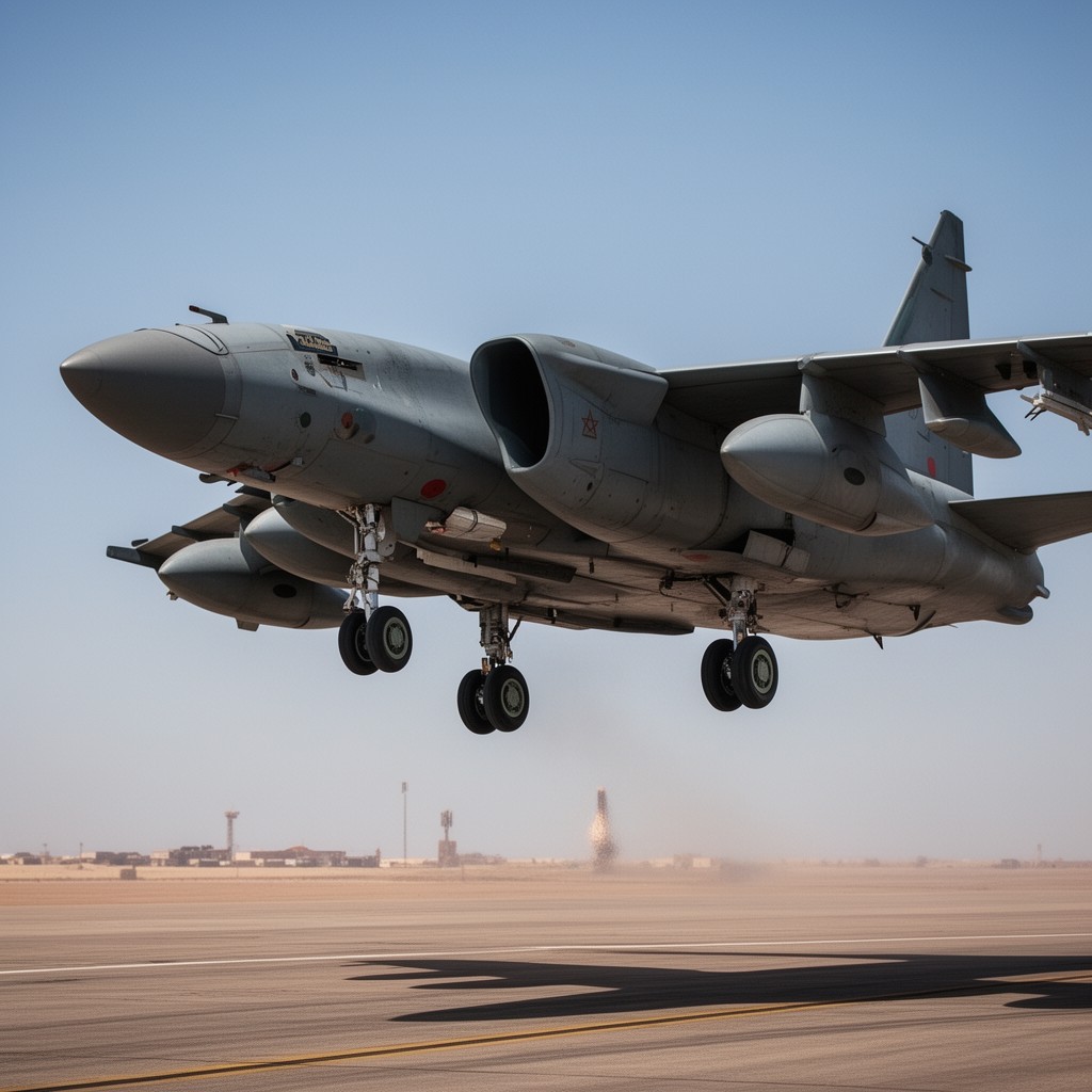 AI-generated illustration of Royal Moroccan Air Force