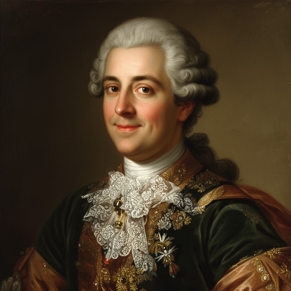 AI-generated illustration of Charles Emmanuel III of Sardinia