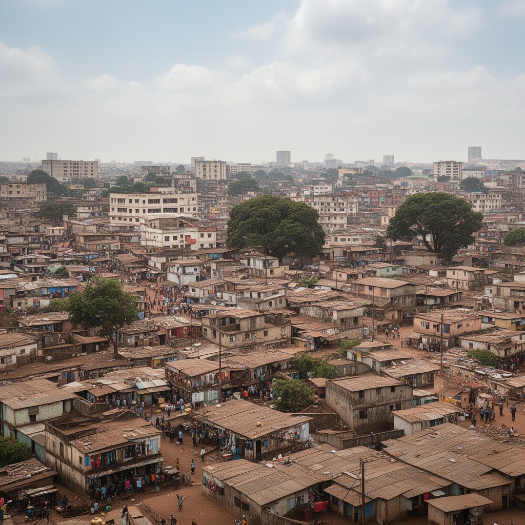 AI-generated illustration of Accra
