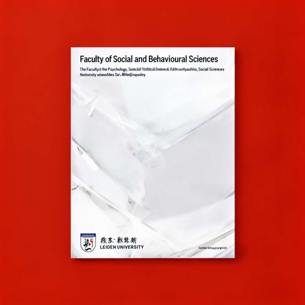 AI-generated illustration of Faculty of Social and Behavioural Sciences