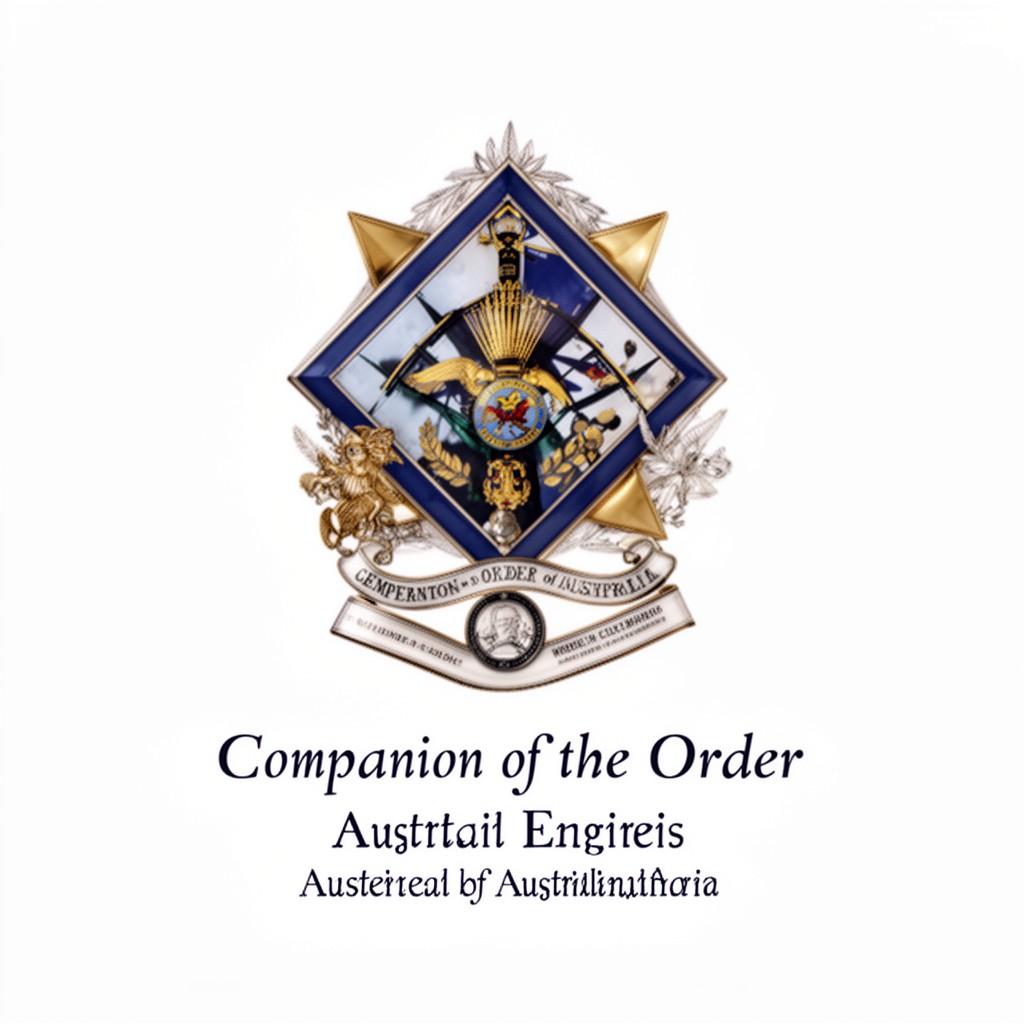 AI-generated illustration of Companion of the Order of Australia