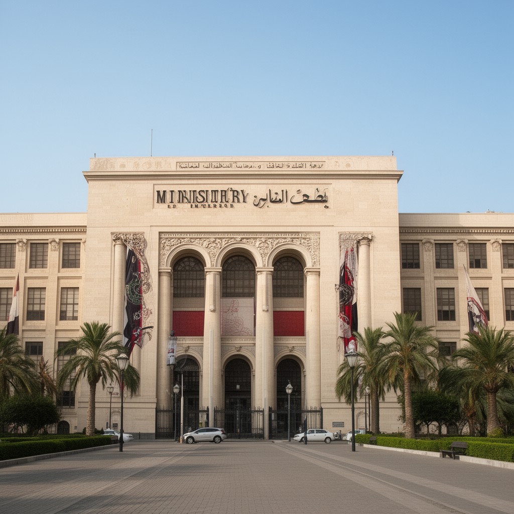 AI-generated illustration of Ministry of Interior of Egypt