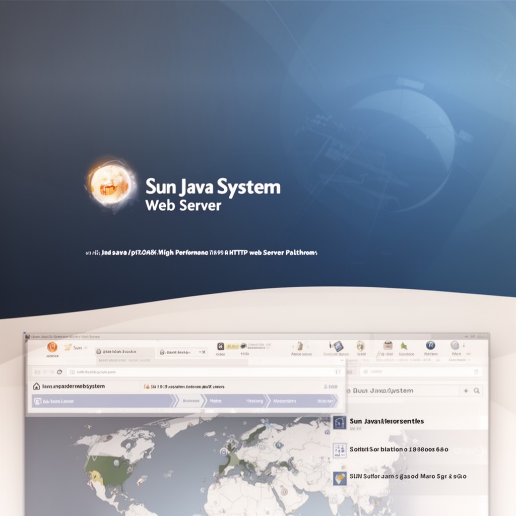 AI-generated illustration of Sun Java System Web Server