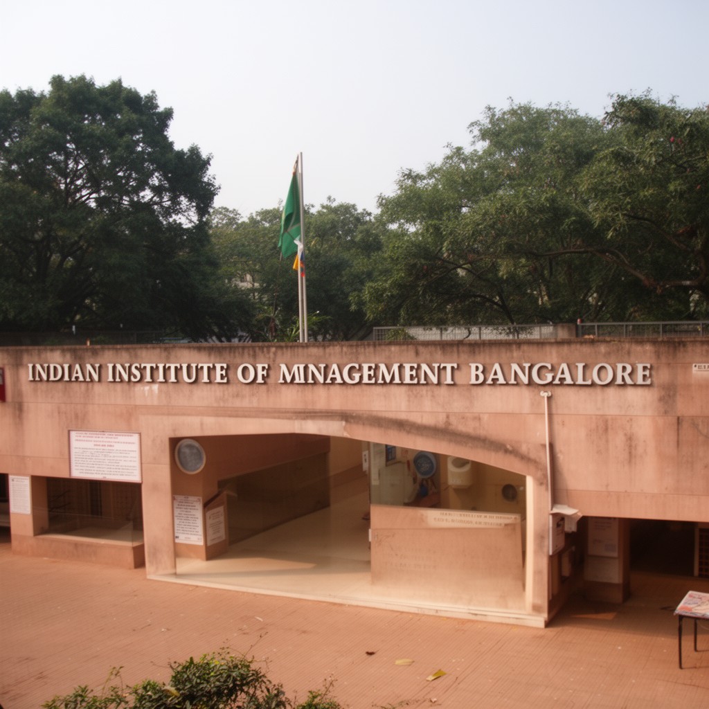 AI-generated illustration of Indian Institute of Management Bangalore