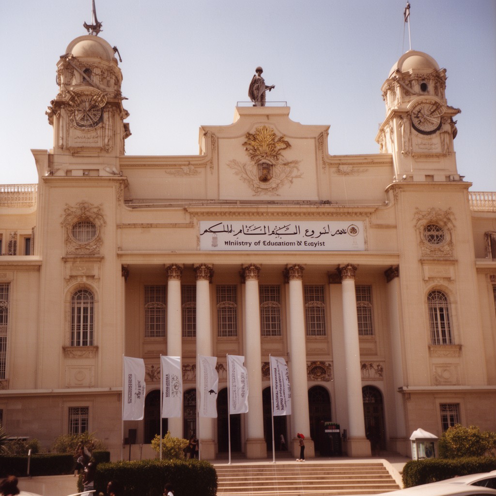 AI-generated illustration of Ministry of Education of Egypt