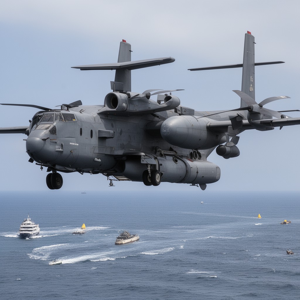 AI-generated illustration of 1st Marine Aircraft Wing