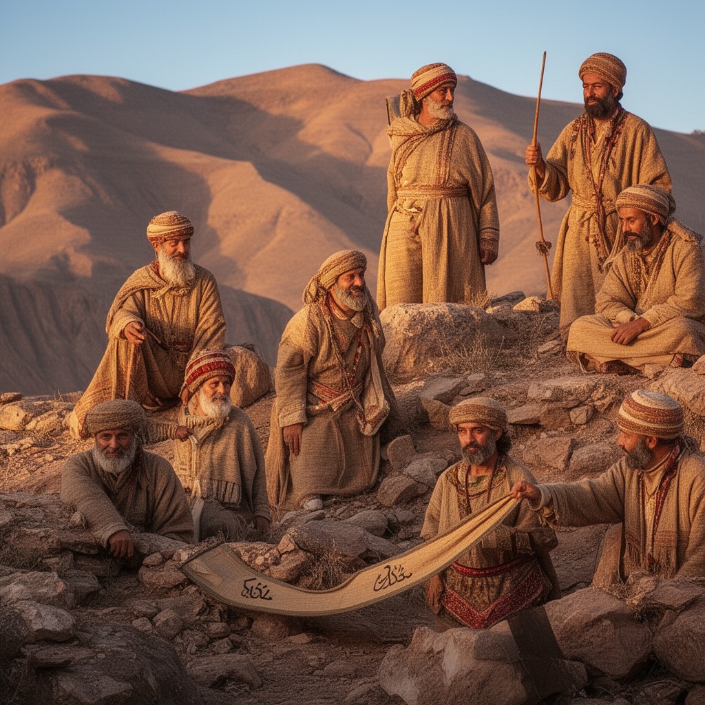 AI-generated illustration of Berbers