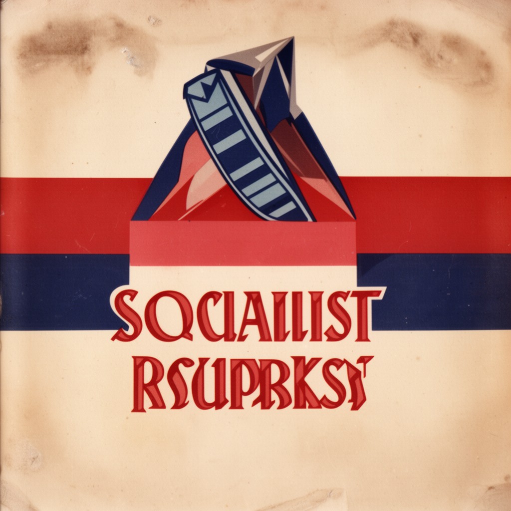 AI-generated illustration of Socialist Republic of Croatia