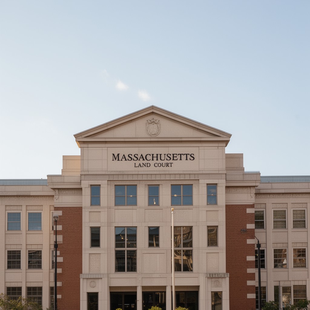 AI-generated illustration of Massachusetts Land Court