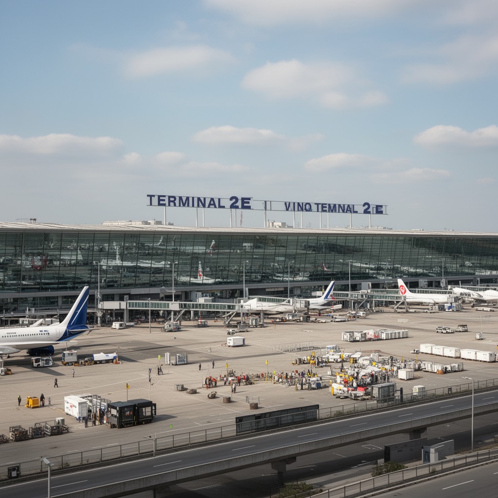 AI-generated illustration of Terminal 2E