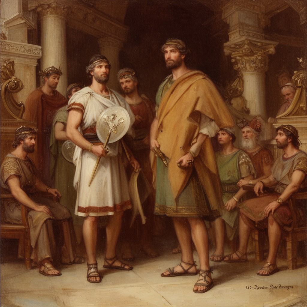 AI-generated illustration of Herod Philip