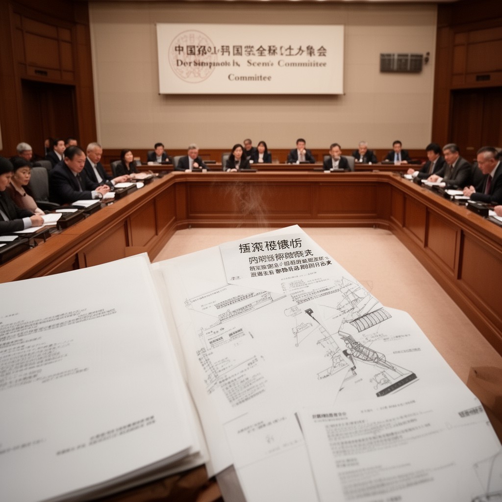 AI-generated illustration of Education, Science, Culture and Public Health Committee of the National People's Congress