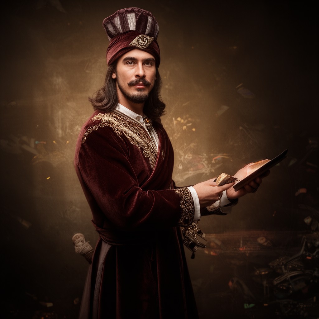 AI-generated illustration of Mirza