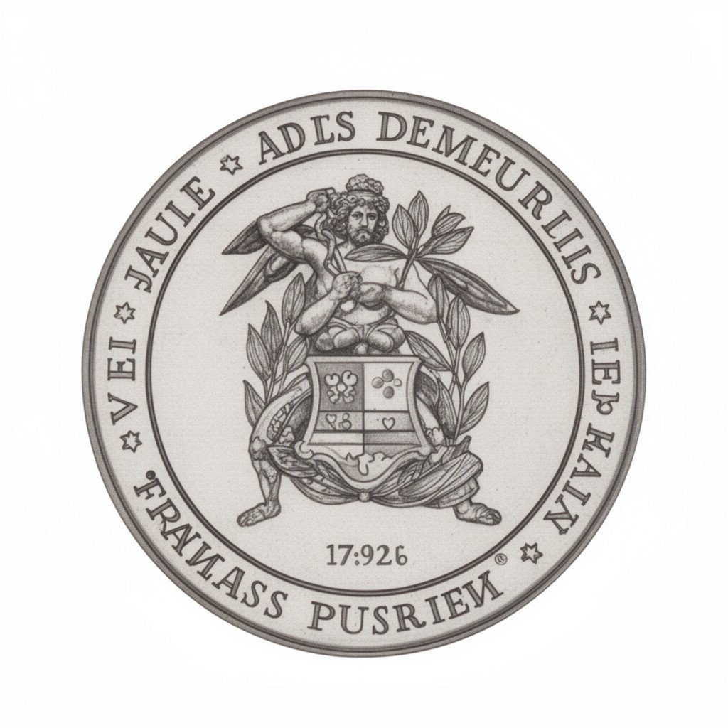 AI-generated illustration of Seal of the French Republic