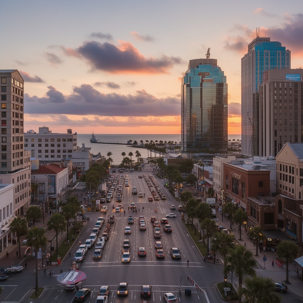 AI-generated illustration of Sarasota, Florida