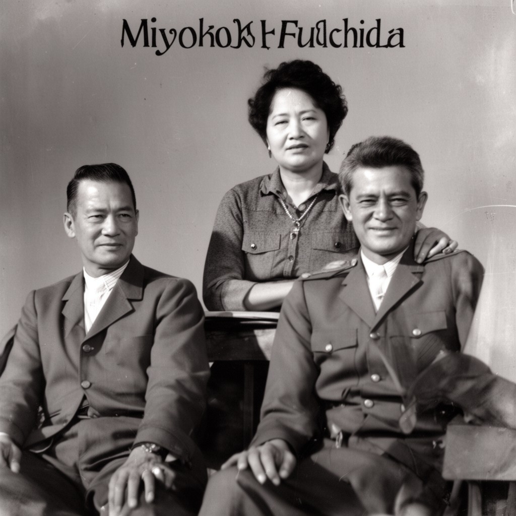 AI-generated illustration of Miyoko Fuchida