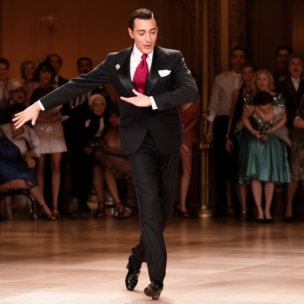 AI-generated illustration of Fred Astaire