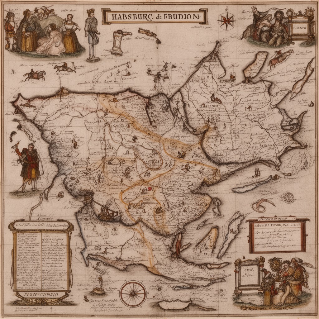 AI-generated illustration of Habsburg Spain