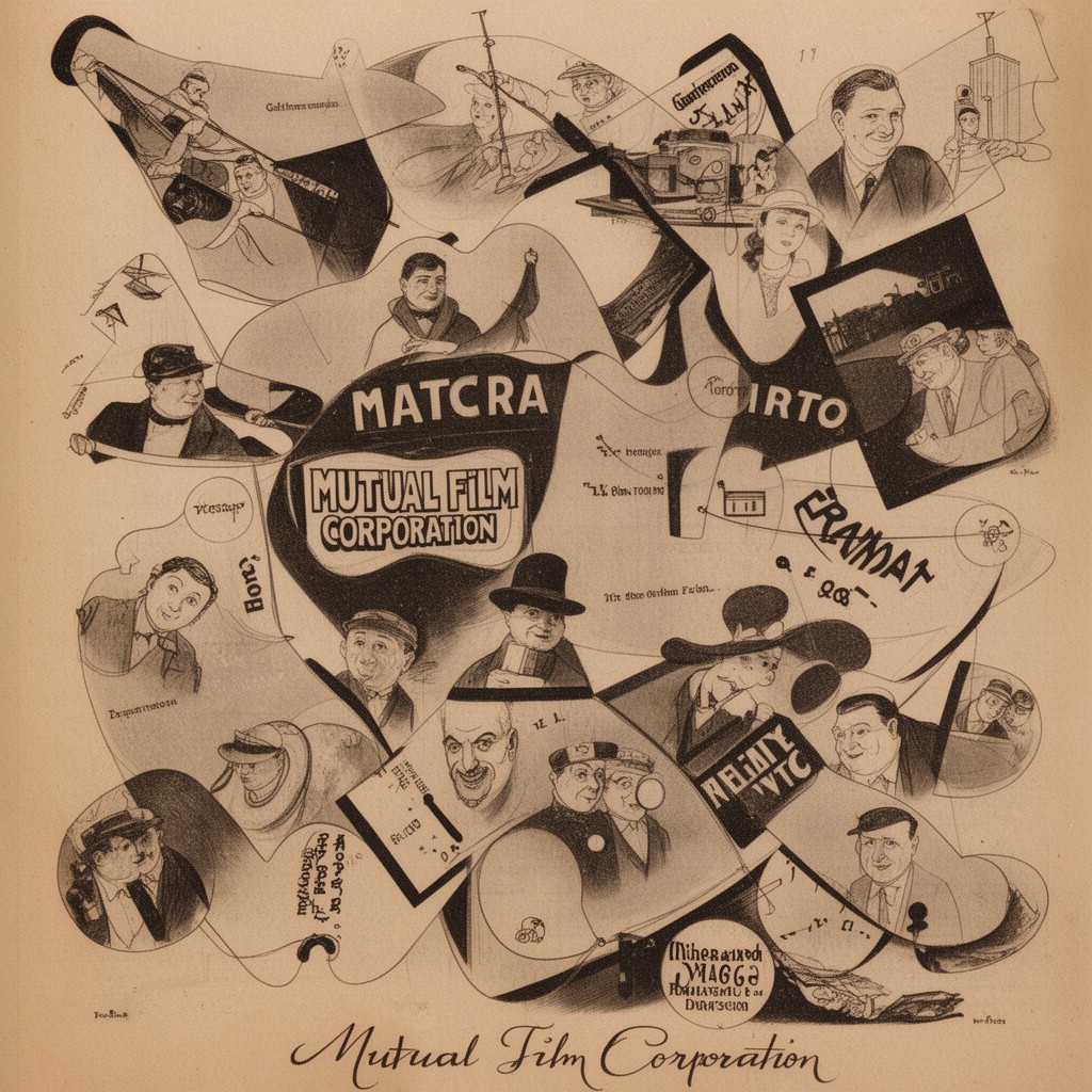 AI-generated illustration of Mutual Film Corporation