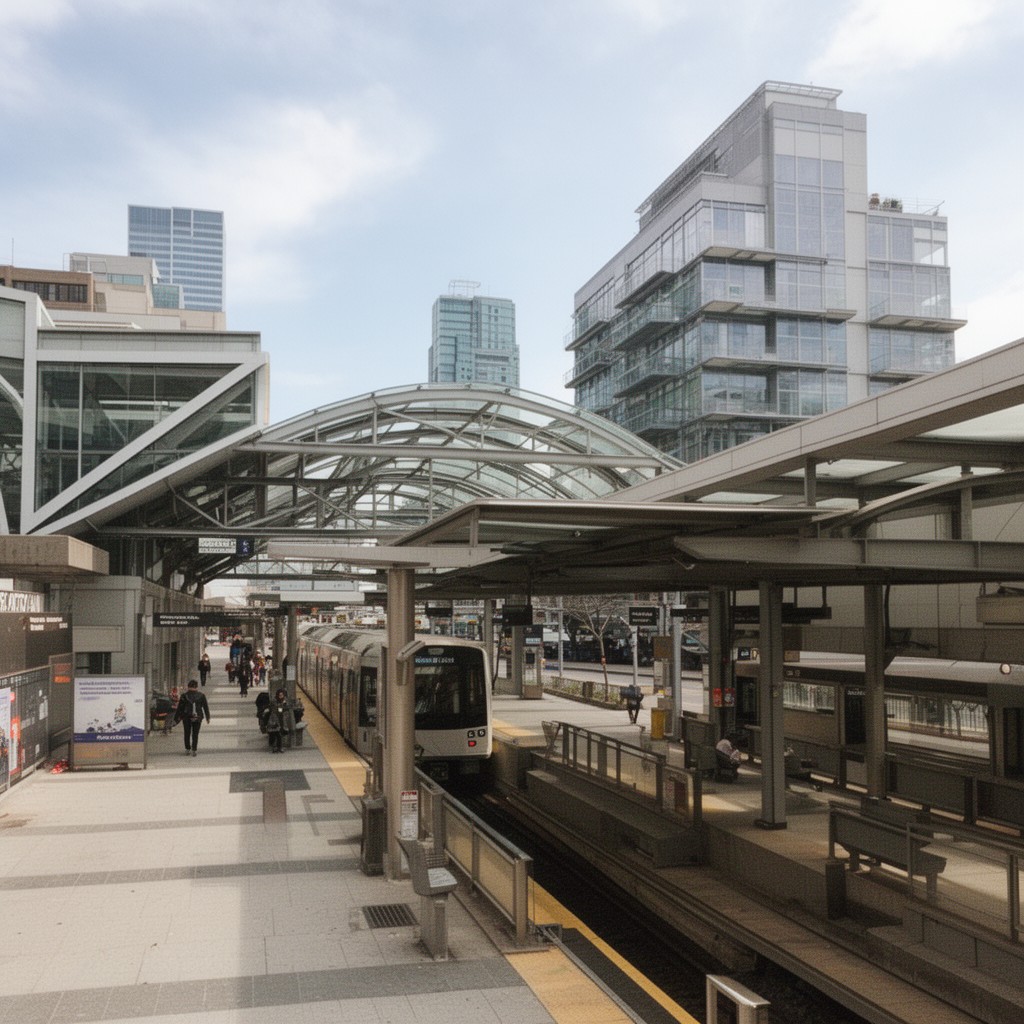 AI-generated illustration of Finch station