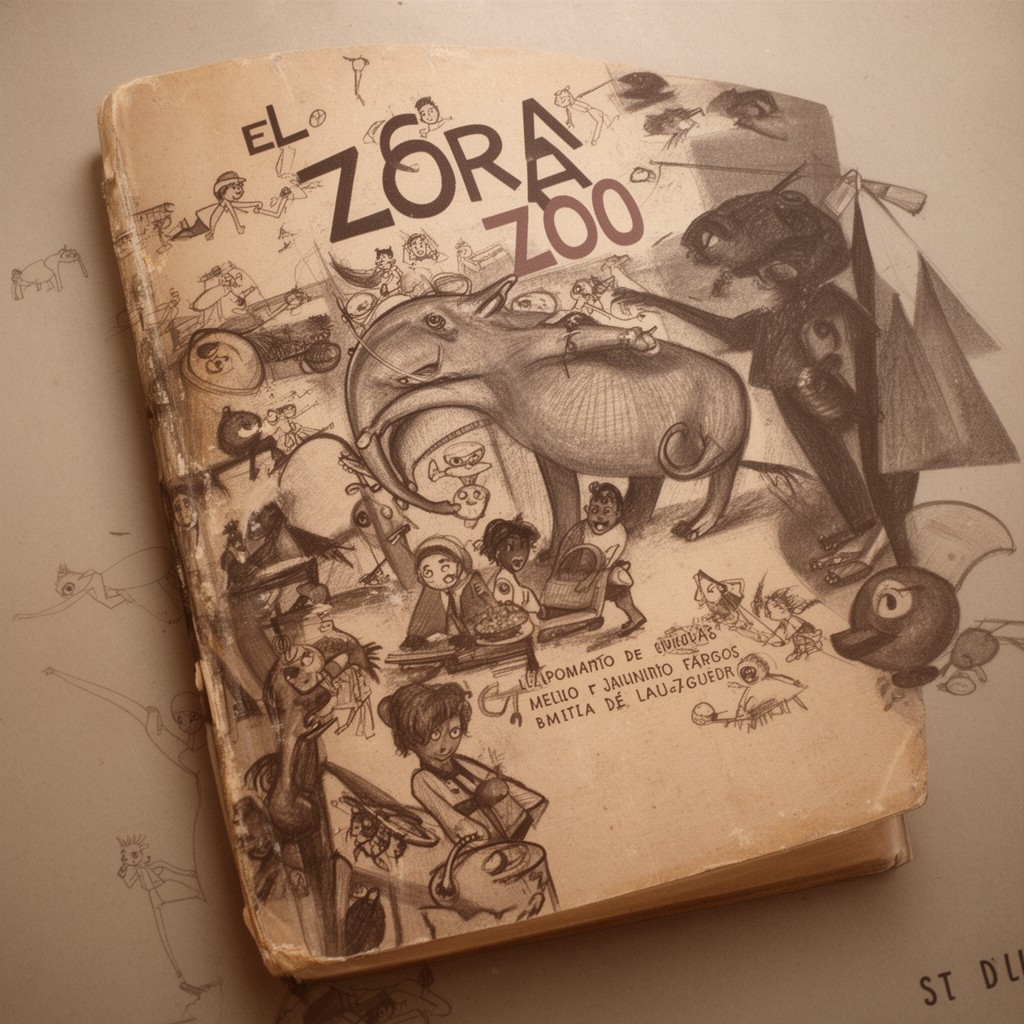 AI-generated illustration of El gran zoo