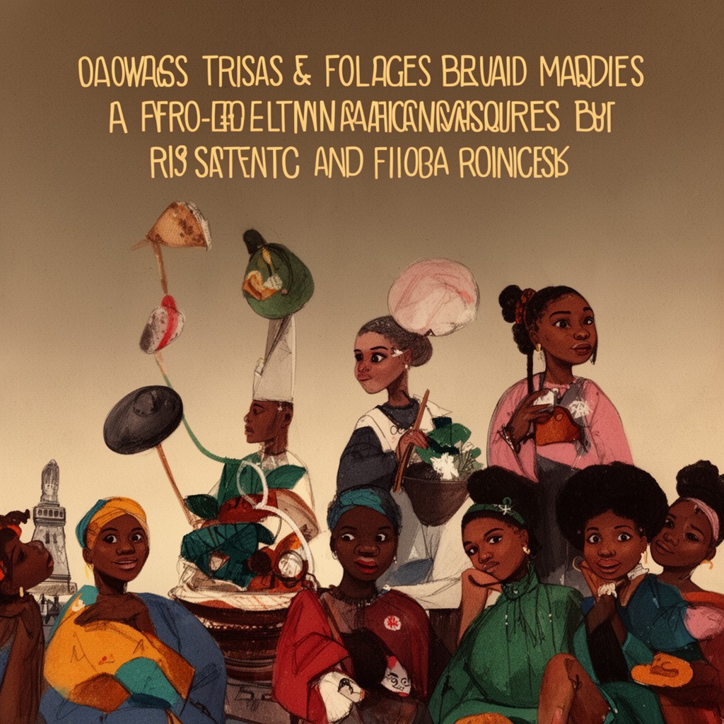 AI-generated illustration of Afro-Latin American literature