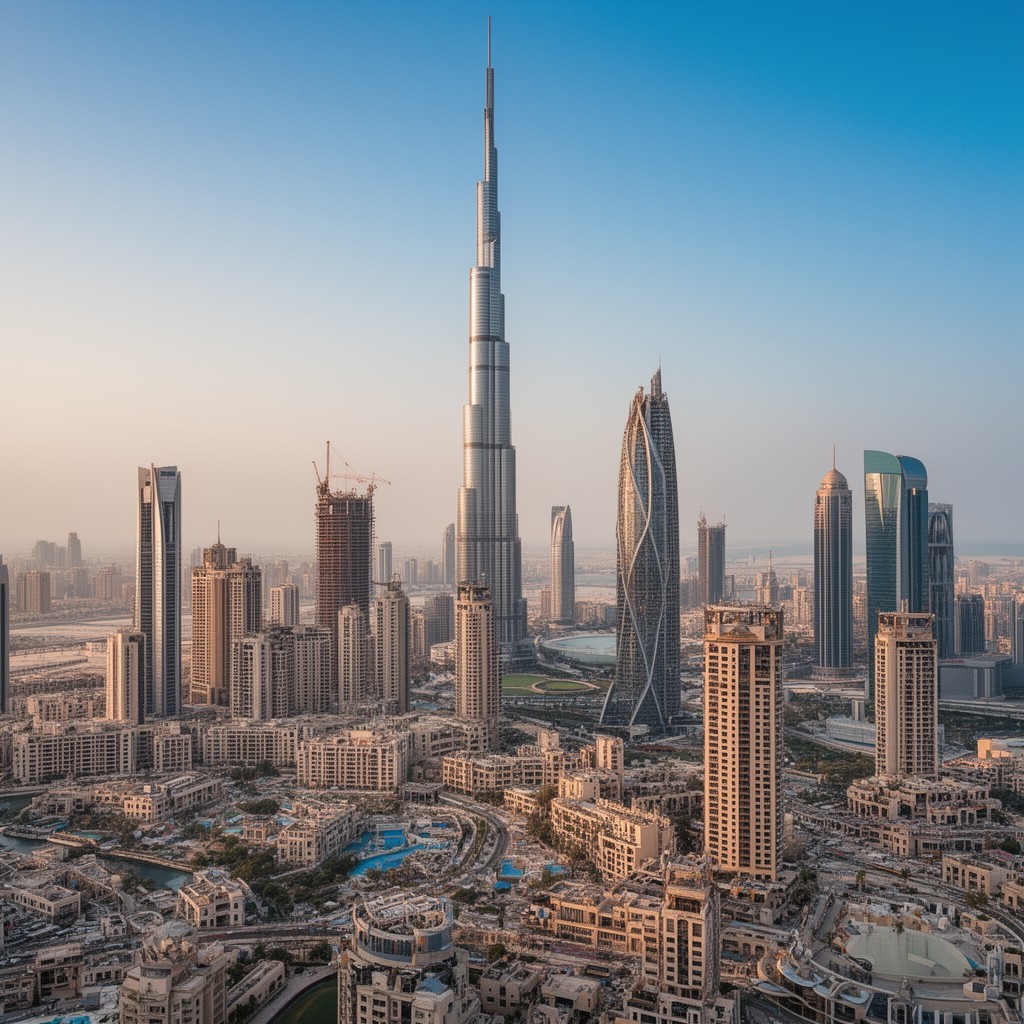 AI-generated illustration of Emaar Properties