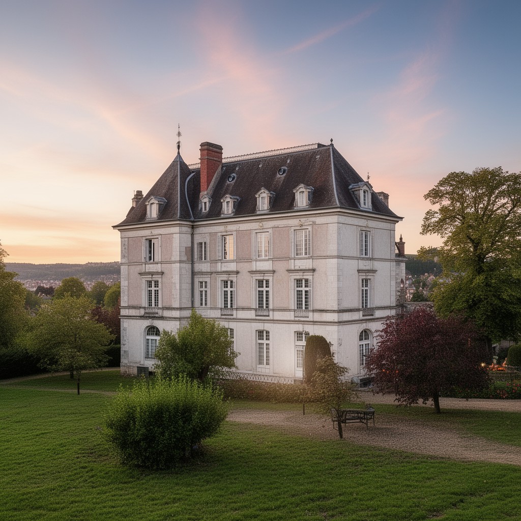 AI-generated illustration of Château de Voltaire