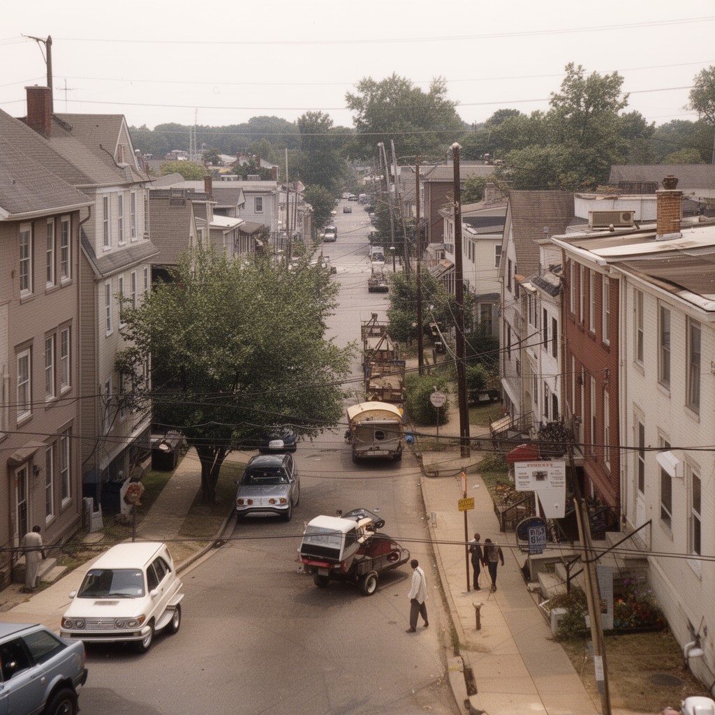 AI-generated illustration of Fairmount Heights, Maryland