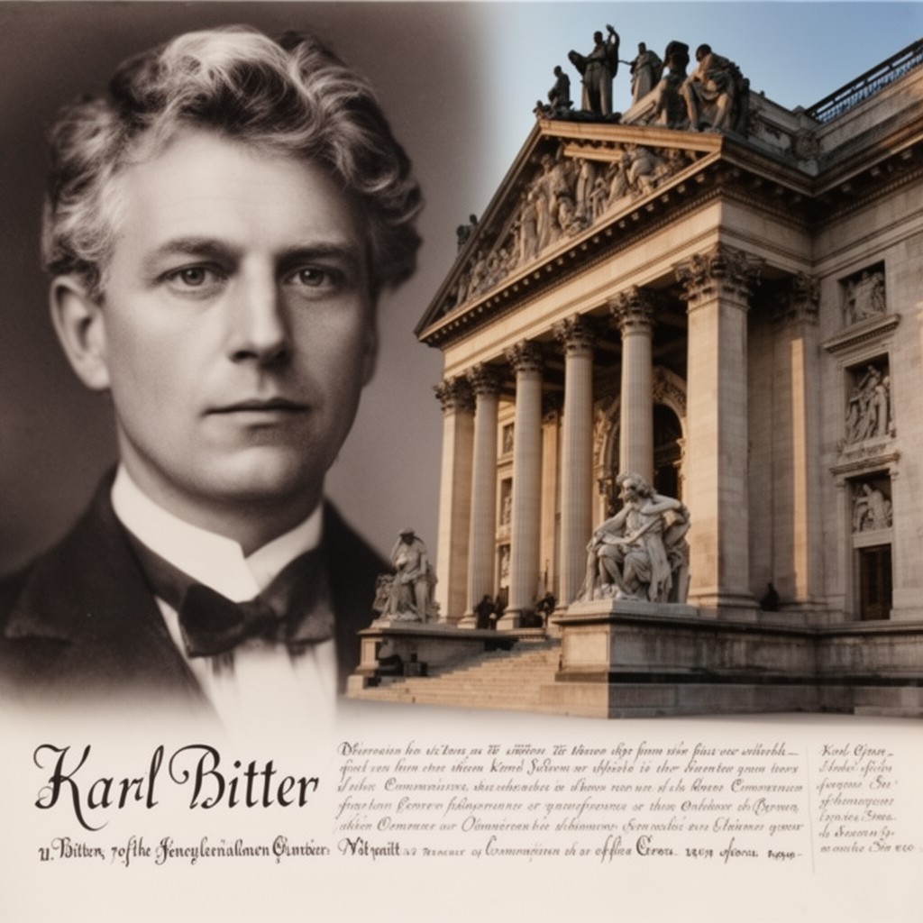 AI-generated illustration of Karl Bitter